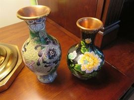 Cloisonne Vases