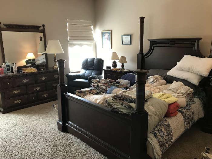 Queen Size Bed Suite.  Includes   Q Bed and 2 night stands.