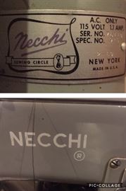 NECCHI Sewing Machine  - Available until Thursday as PRE-SALE SOLD