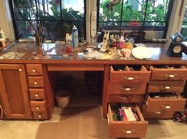 Custom made craft table