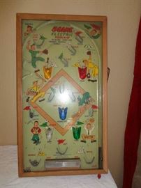 vintage table pinball machine