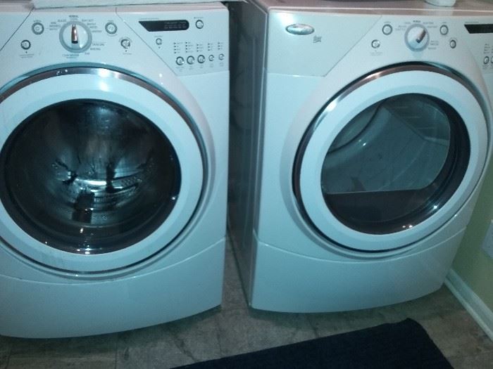 Whirlpool Duet Front Loading Washer & Dryer