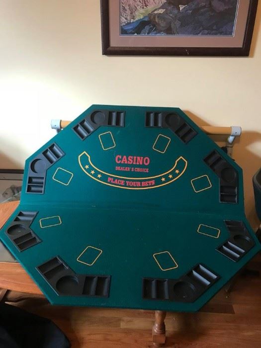 #7	casino top for a card table  47"diameter	 $25.00 
