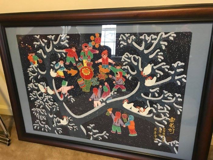 #28	Kids of the World Print brought back from China	 $75.00 
