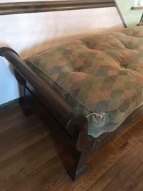 #56	Sick Baby Bed Antique Mahogany - 88x28x29	 $600.00 
