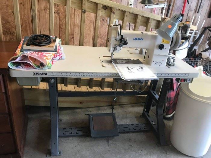 #70	Juki DNU-241H Industrial Sewing Machine w/stand	 $800.00 
