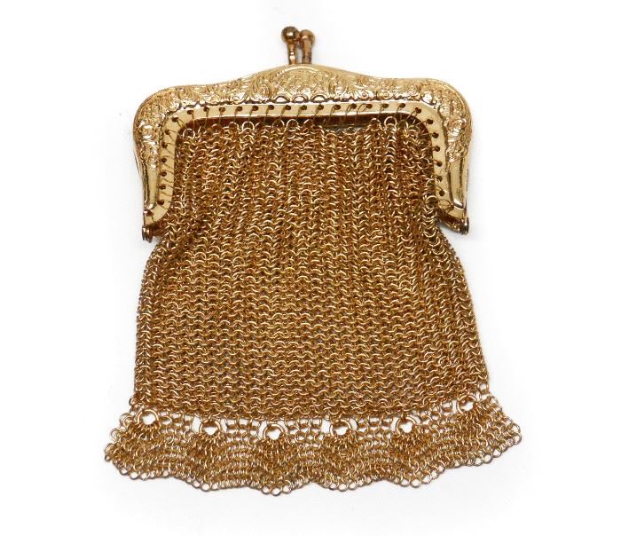 VINTAGE GERMANY MESH COIN PURSE