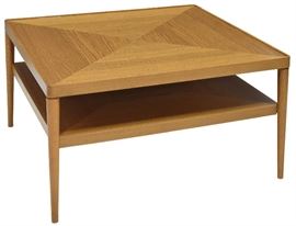 VINTAGE IKEA STOCKHOLM OAK COFFEE TABLE