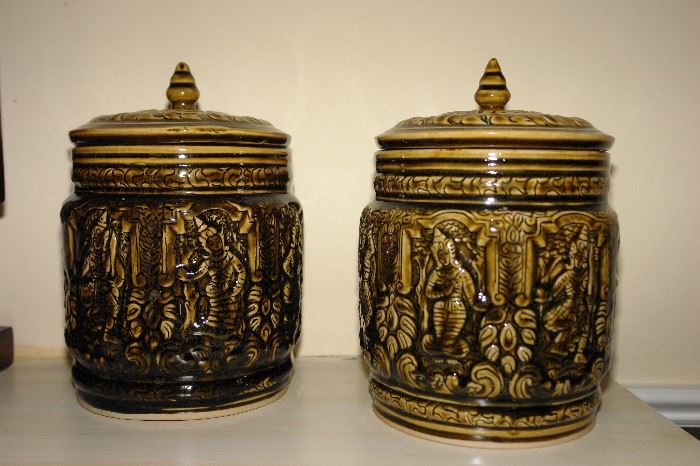 Asian jars