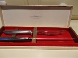 Gerber carving set knife and fork 
