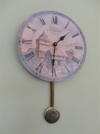 Pendulum wall clock