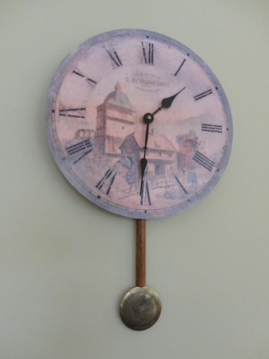 Pendulum wall clock