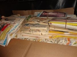 Hundreds of clothing patterns 