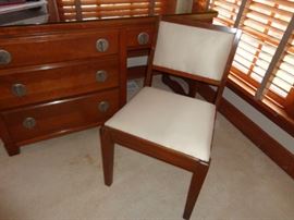 Crawford Furniture Mid Century Modern Bedroom set with desk, dresser and nightstand. 