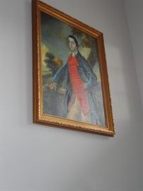 George Washington Huge framed painting.