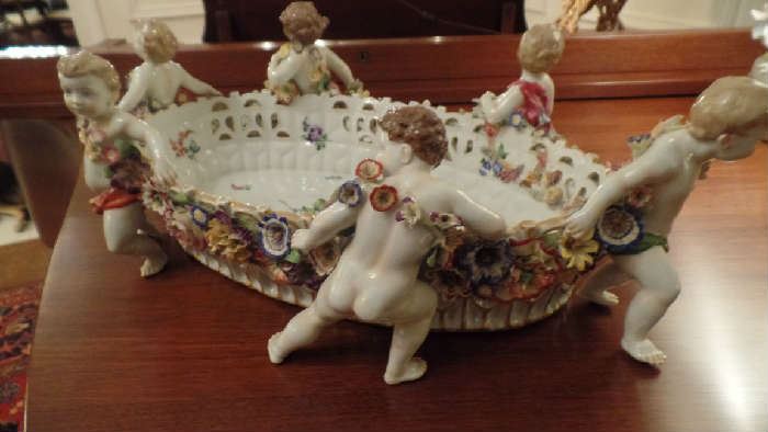 Antique Porcelain Compote, $1,800