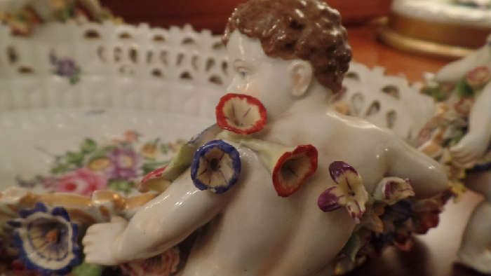 Antique Porcelain Compote, $1,800