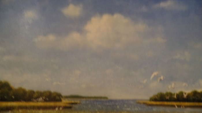 Original Oil Painting 5'x4' "Marshland" $3,500