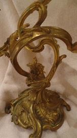 Pair Gold Dore Candelabra, $575 for pair