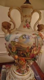 Pair of Meissen Lamps, $ 5,500 for pair