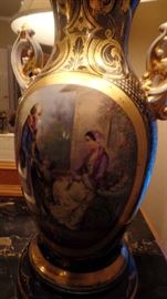 Pair of Sevres Lamps, $1,500 for pair