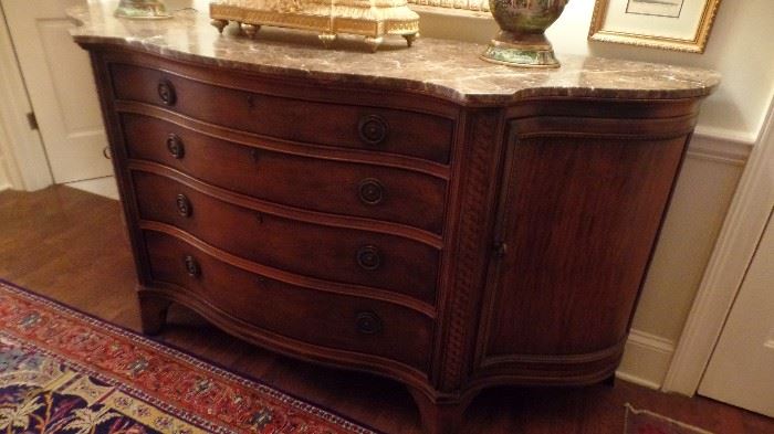 marble top server