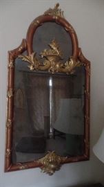 pair antique mirror's