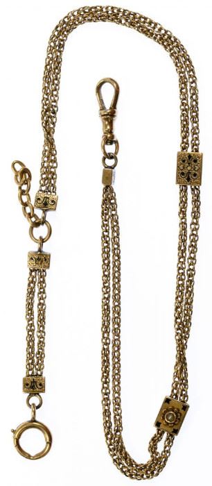 14k Gold Pocket Watch Chain