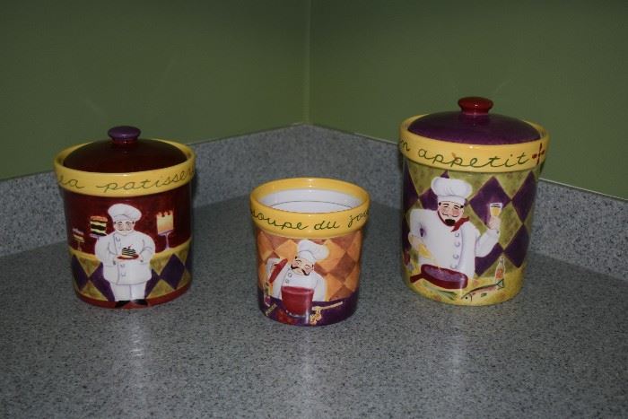 Chef Canister Set