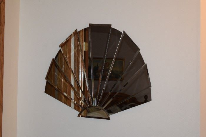 Fan Shaped Mirror