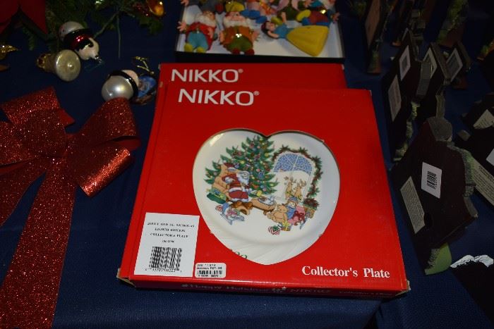 Nikko Christmas Collectors Plate 