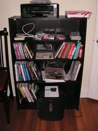 Bookcase, printer, shredder, etc