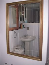 Beveled mirror