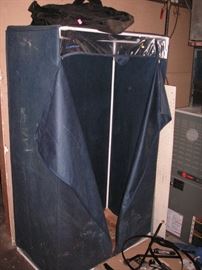 Portable clothing storage