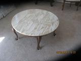 Vintage marble table from the 50's in excellent condition