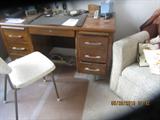 older desk and chair
