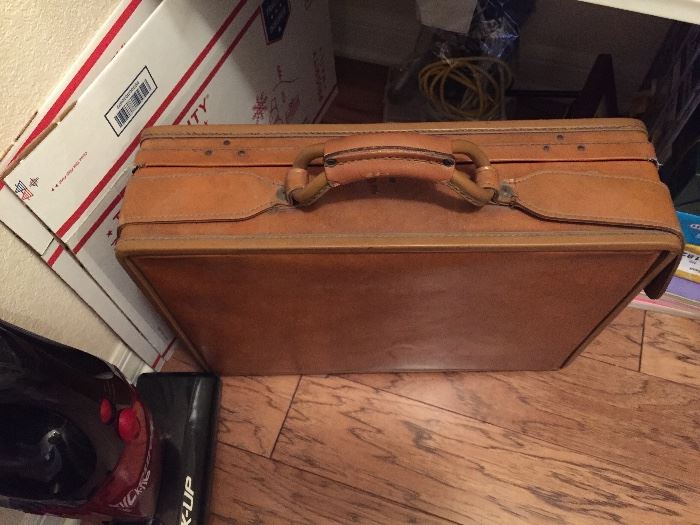 Vintage Leather briefcase by Hartman