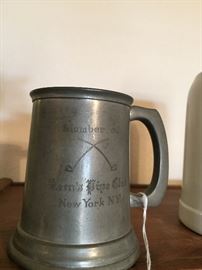 Keen’s Pipe Club pewter mug