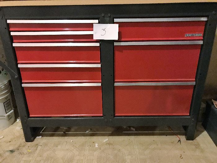  Craftsman Tool Cabinet with topand extendable table. http://www.ctonlineauctions.com/detail.asp?id=677166