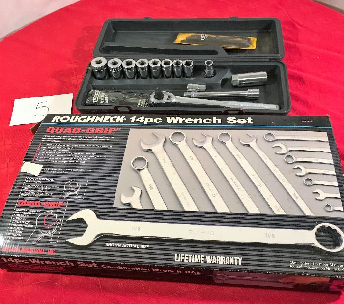  Roughneck 14 pc. Wrench set. Unopened http://www.ctonlineauctions.com/detail.asp?id=677169