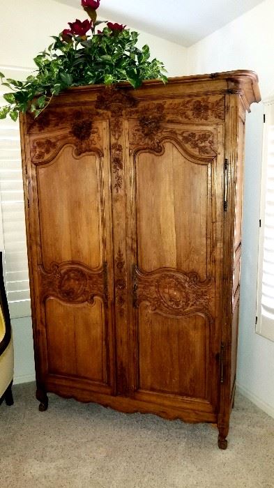 Antique Louis XV Knockdown Armoire. Over 100 years old.  Asking $2800 obo