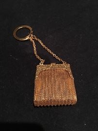 Keychain with purse