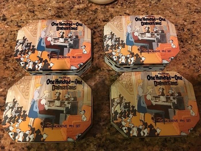 Disney commemorative pins new in the boxes 