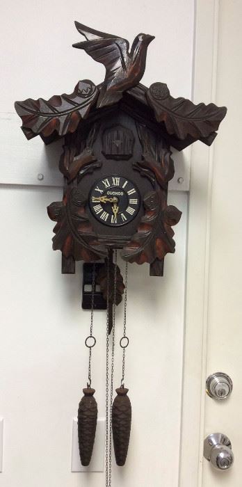 JYR007 Vintage Mi-Ken Cuckoo Clock
