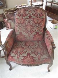Wonderful side chair,  one of two matching