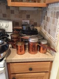 Copperware, and more 
