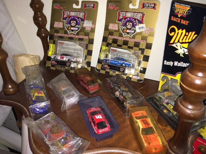 More Nascar Die Cast, 50th Anniversary, Rusty Wallace, More