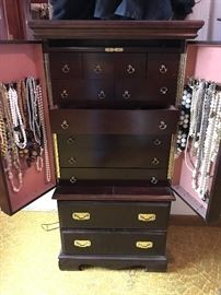 Tall Jewelry Armoire 