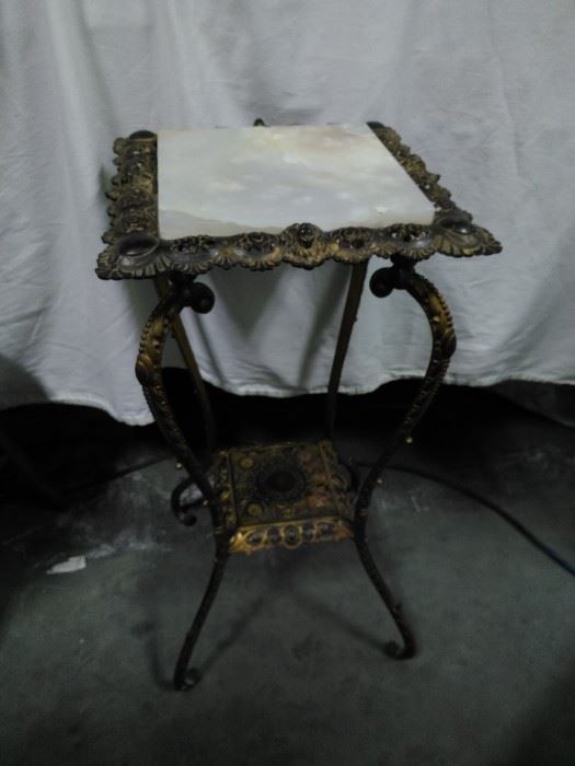 Decorative Side Table with Marble Tophttps://www.ctbids.com/#!/description/share/5784