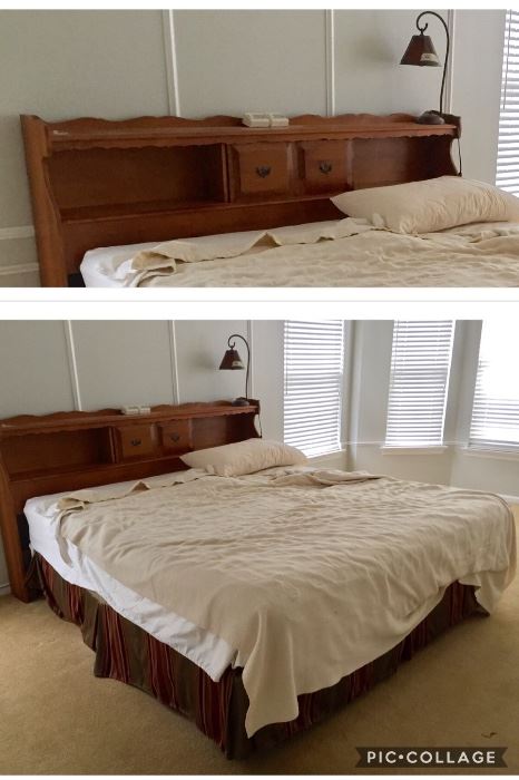 King Size BED and MATTRESS